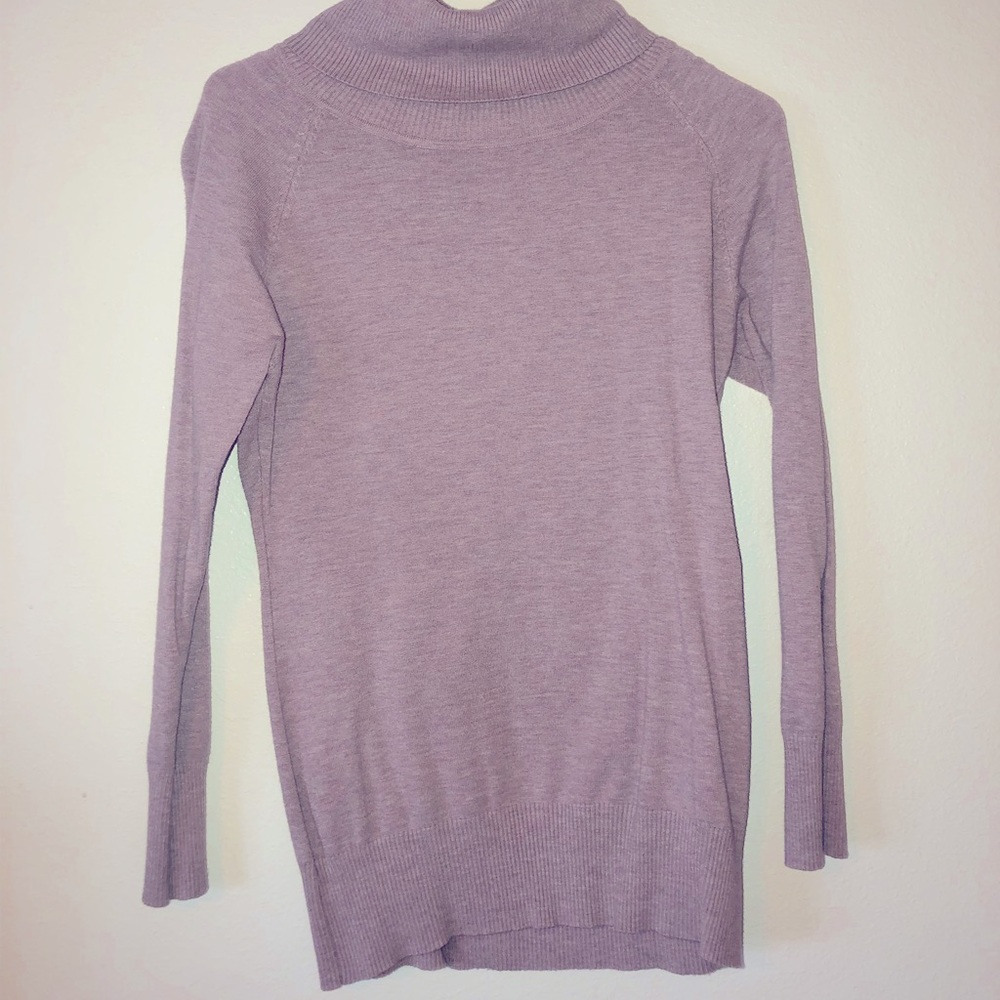 Dusty lavender turtleneck